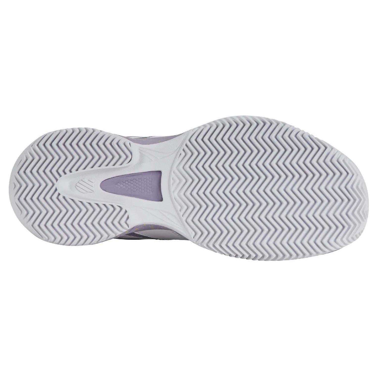 White-Grey - Pack Shot - K-Swiss Mens SpeedEx Synthetic Leather Tennis Padel Shoes
