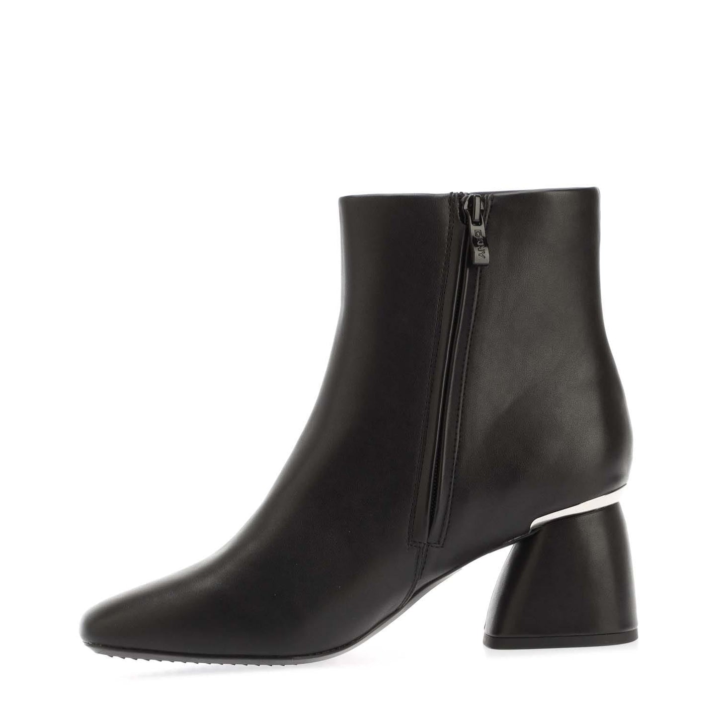 Black - Lifestyle - DKNY Womens-Ladies Caleena Logo Heeled Boots