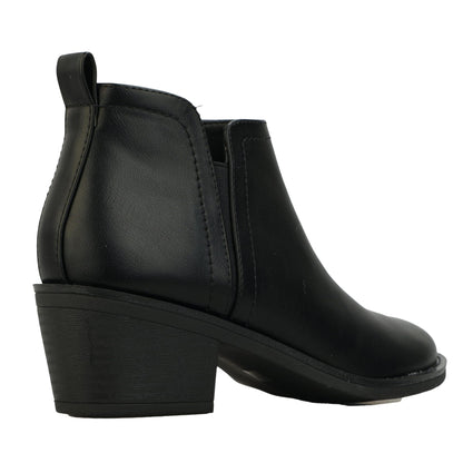 Black - Back - Rocket Dog Womens-Ladies York Ankle Boots
