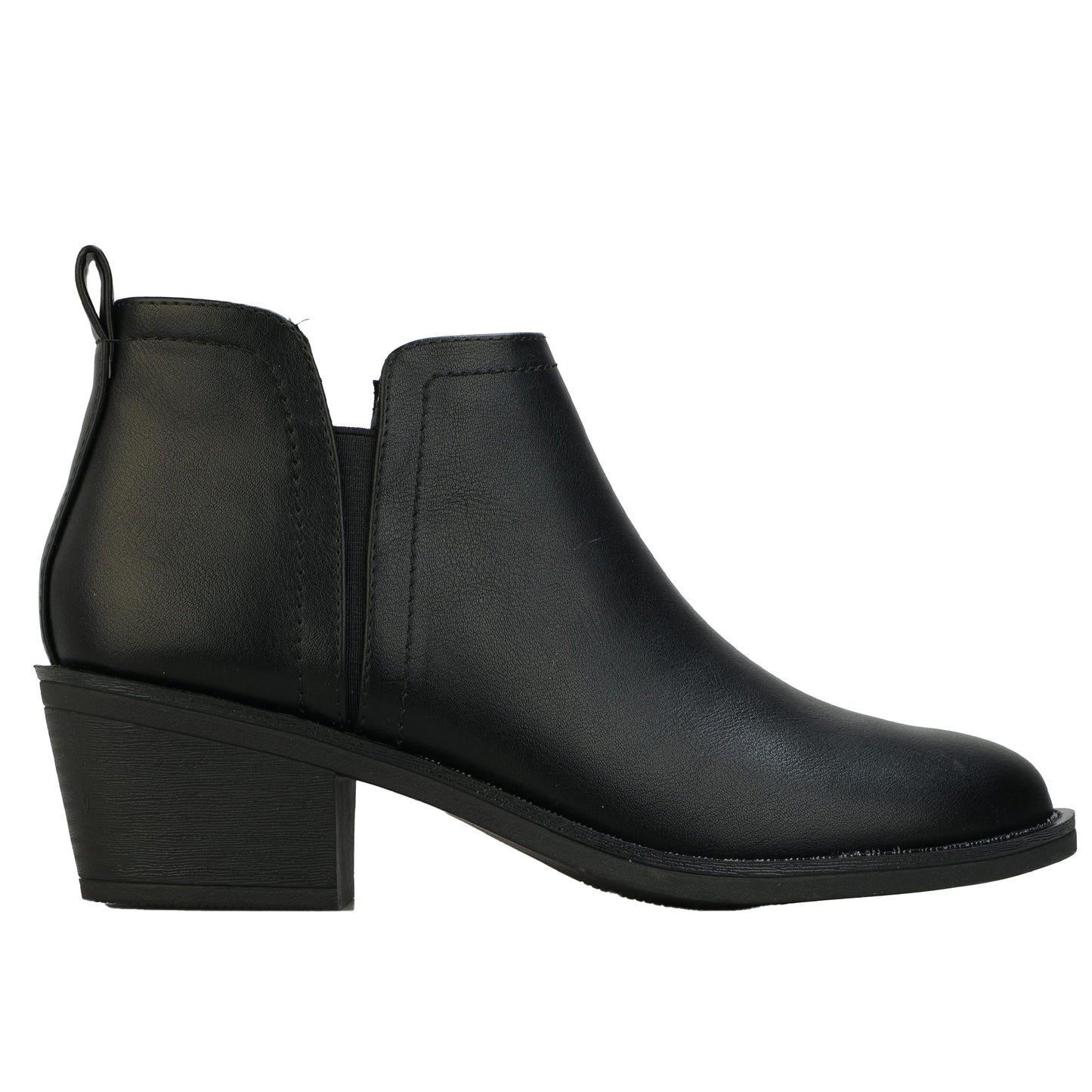 Black - Side - Rocket Dog Womens-Ladies York Ankle Boots