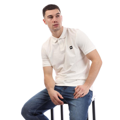 White - Lifestyle - Weekend Offender Mens Barnum Polo Shirt