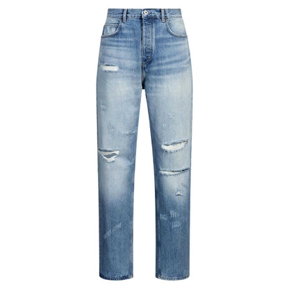Blue - Front - Hugo Mens Nate Baggy Jeans