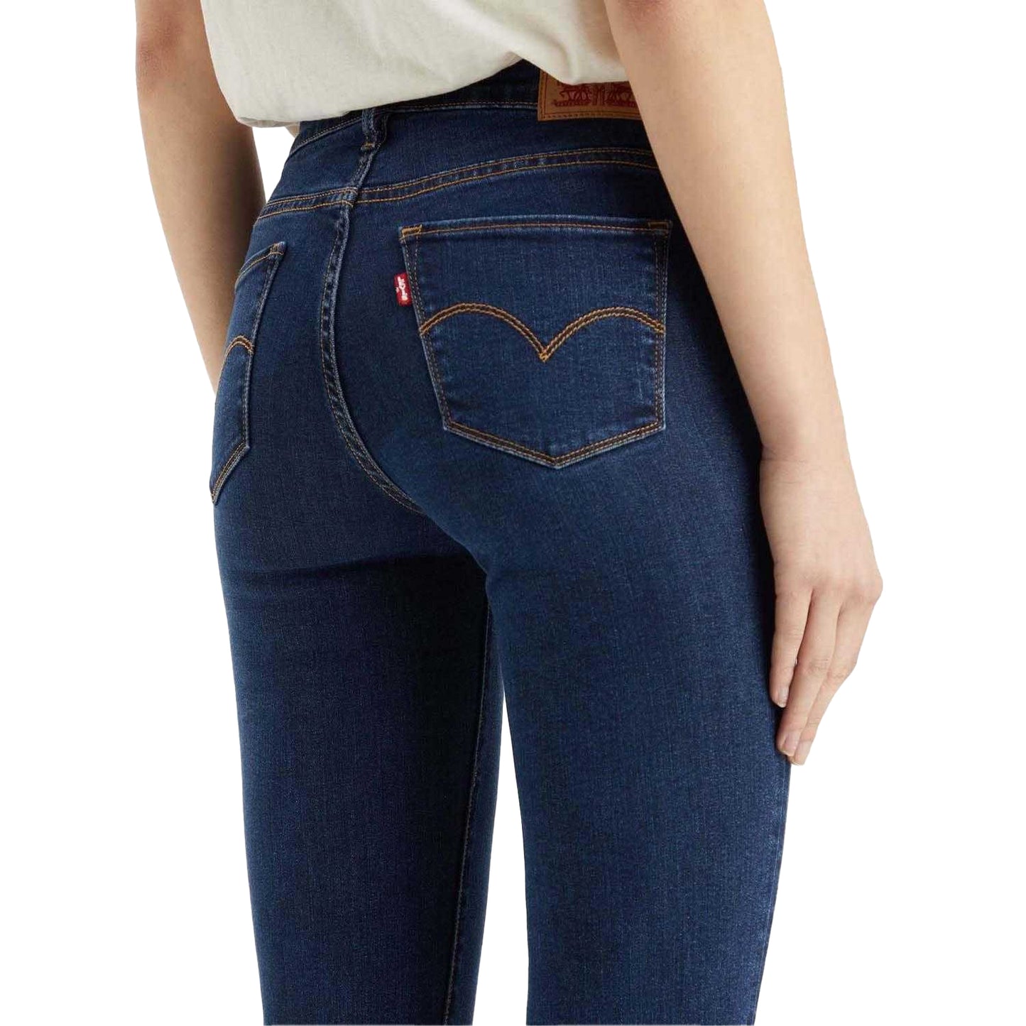 Blue - Lifestyle - Levis Womens-Ladies 712 Slim Jeans