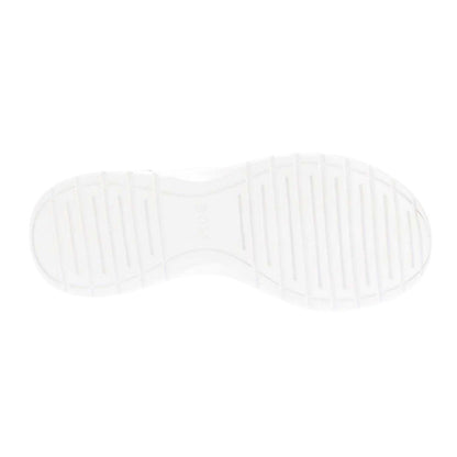 White - Side - Boss Mens Extreme Suede Running Trainers
