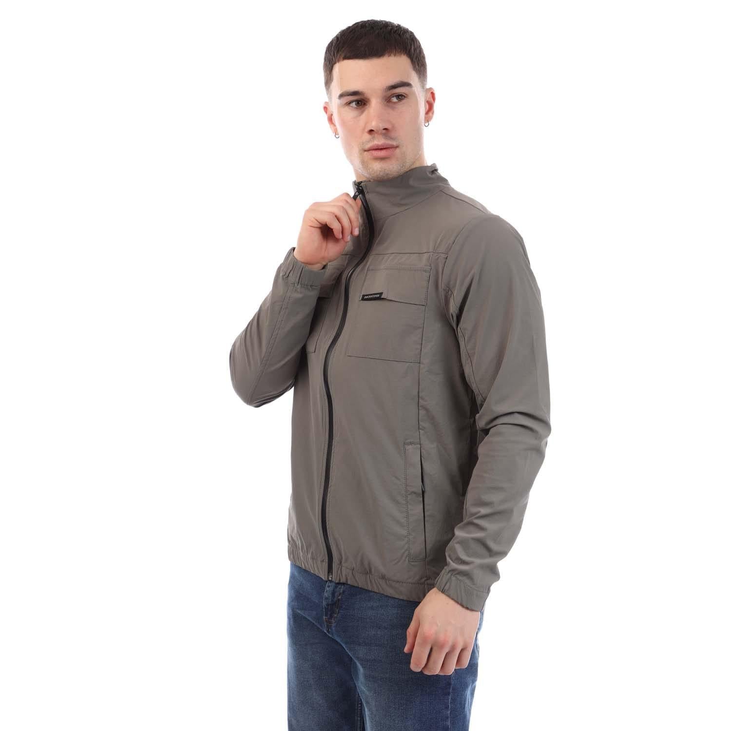 Green - Side - Duck and Cover Mens Chamata Jacket