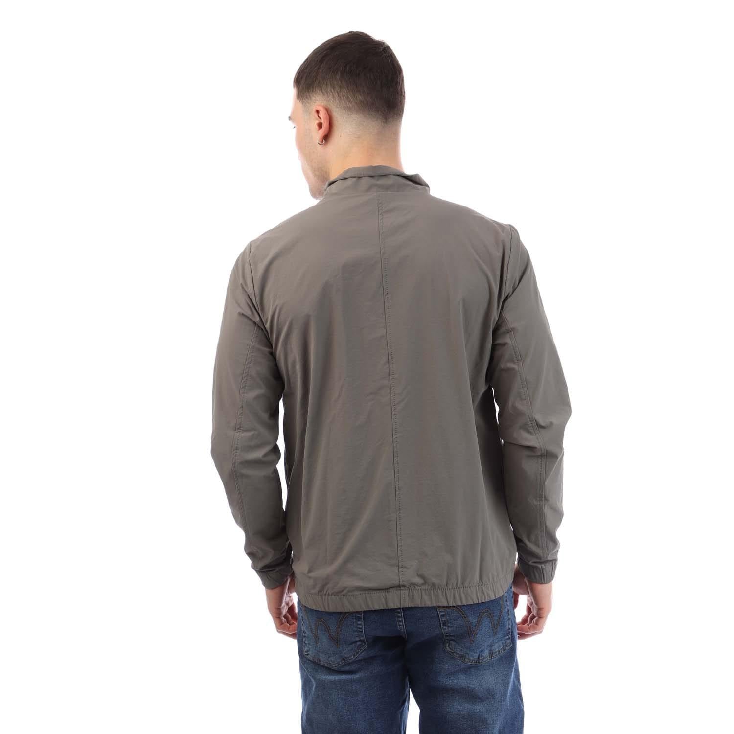Green - Back - Duck and Cover Mens Chamata Jacket