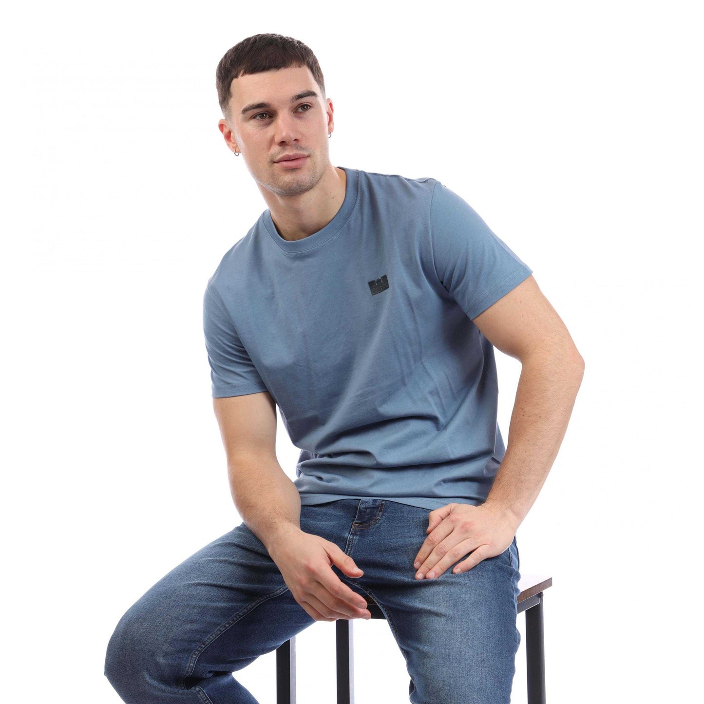 Blue - Lifestyle - Weekend Offender Mens Bridgetown Logo T-Shirt
