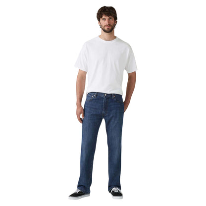 Blue - Lifestyle - Levis Mens 555 Jeans