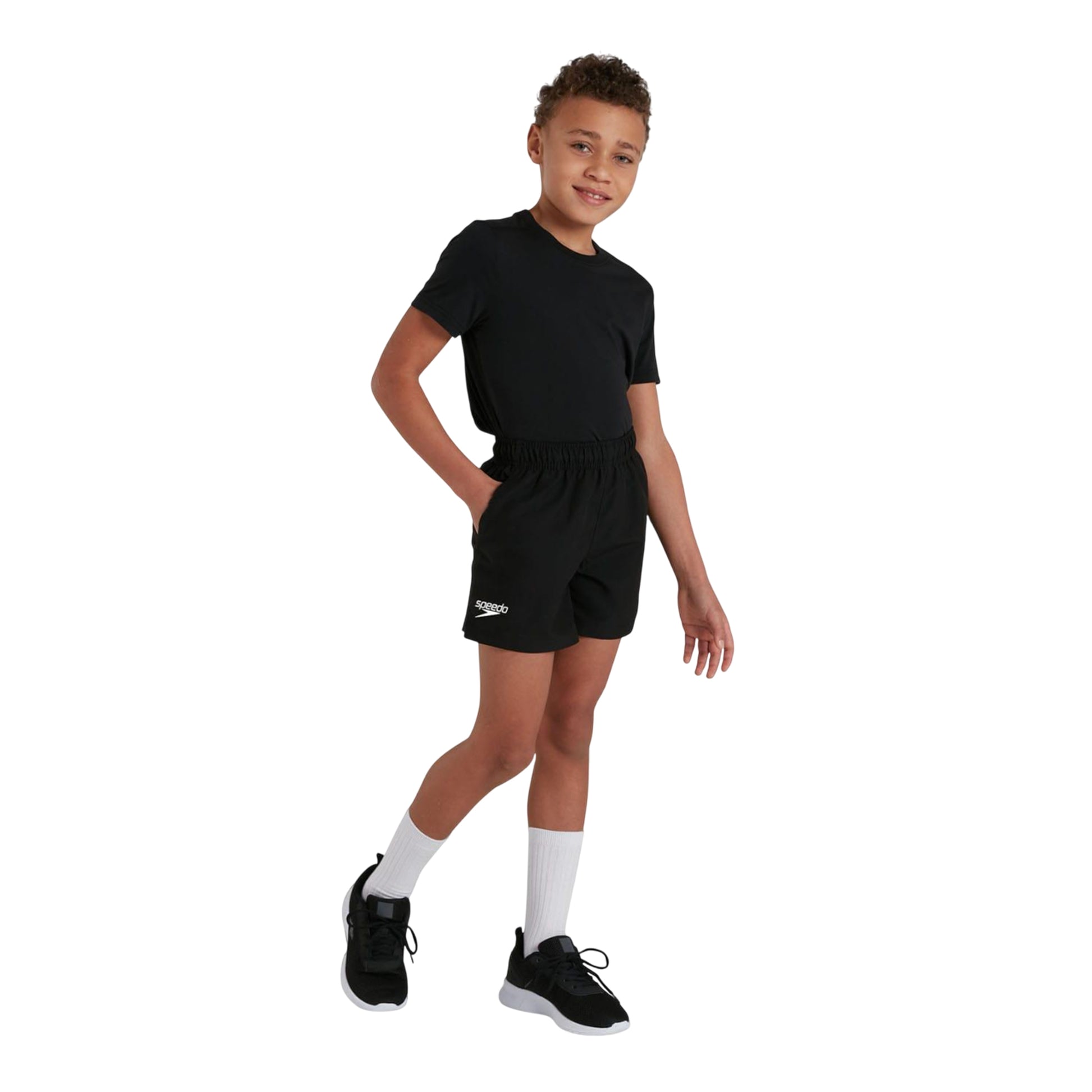 Black - Lifestyle - Speedo Boys Club Shorts