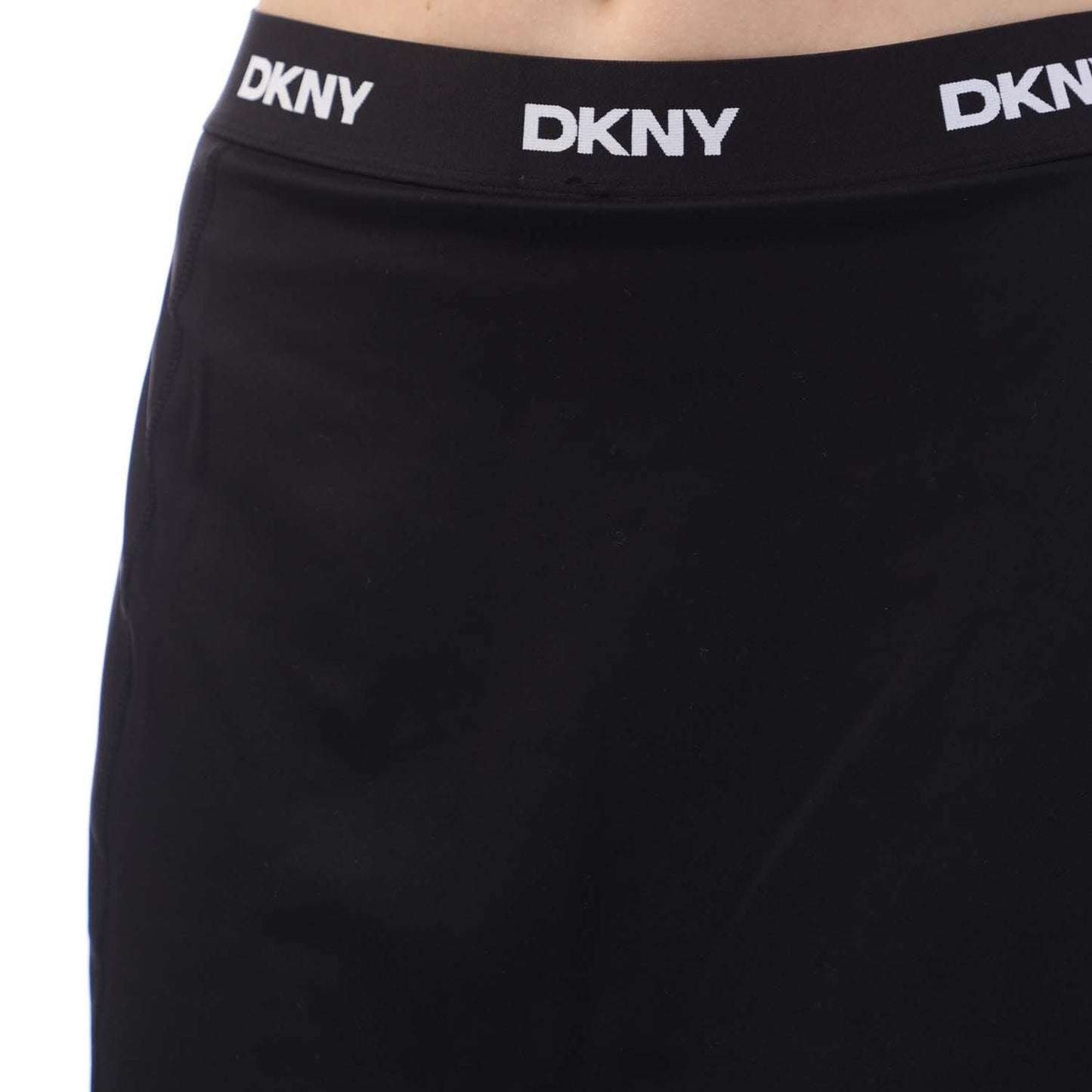 Black - Lifestyle - DKNY Womens-Ladies Elastic Compression Mini Skirt