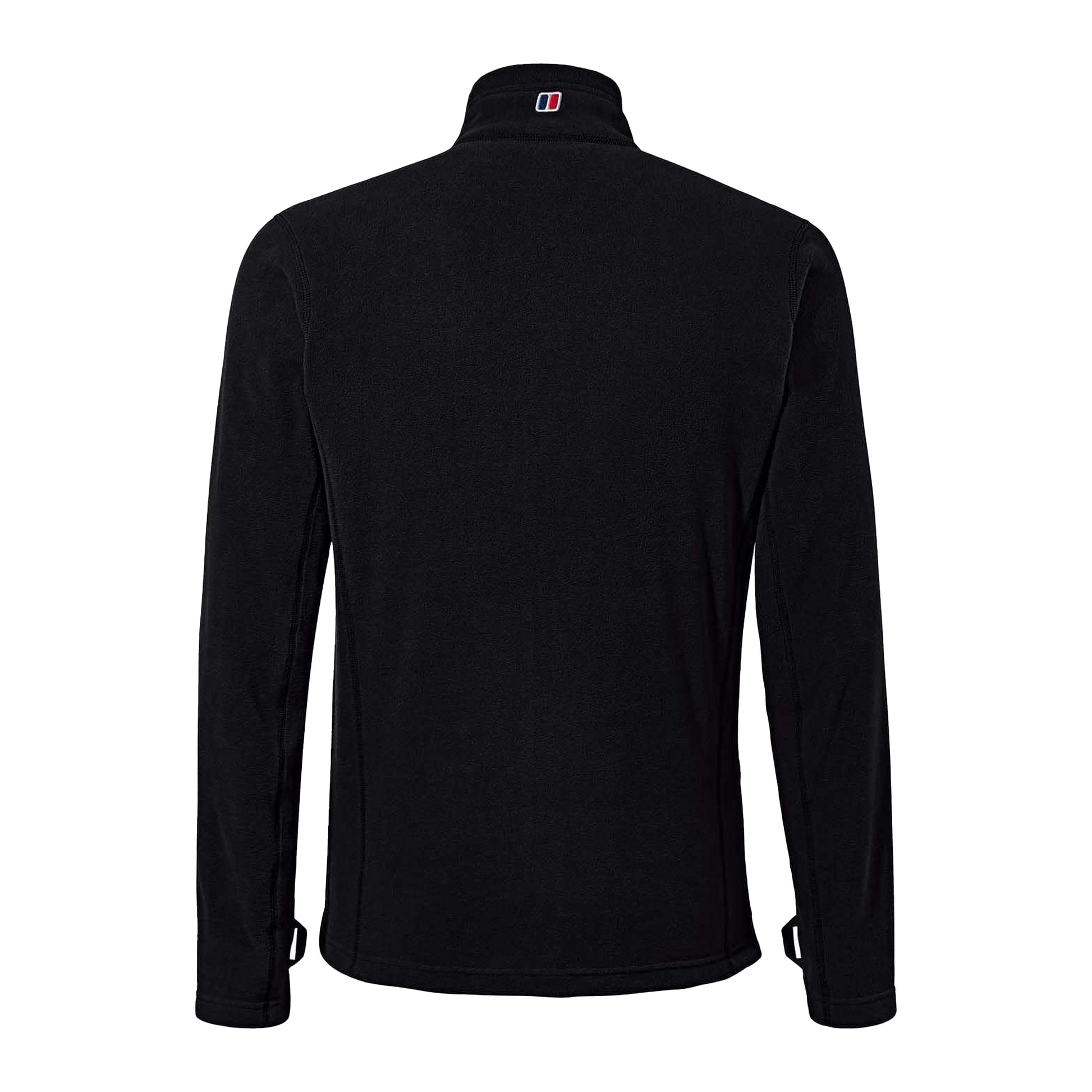 Black - Back - Berghaus Mens Prism Micro InterActive Polartech Fleece Jacket
