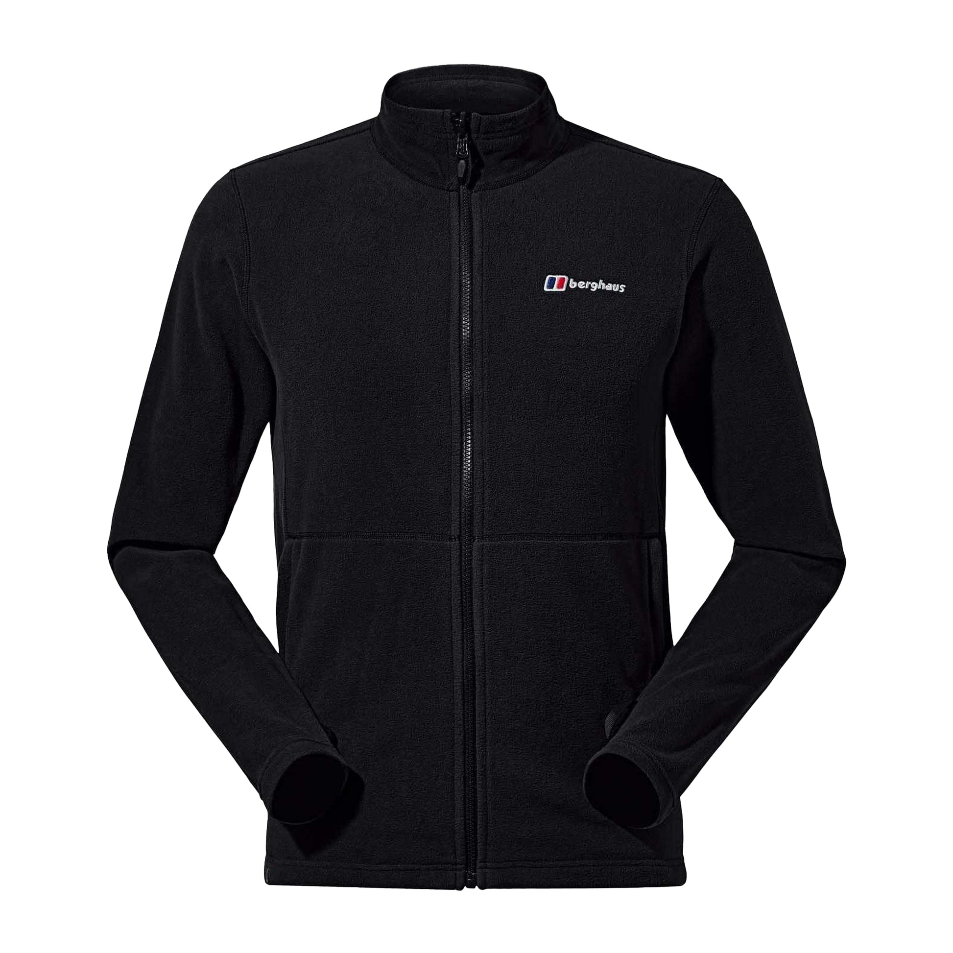Black - Front - Berghaus Mens Prism Micro InterActive Polartech Fleece Jacket