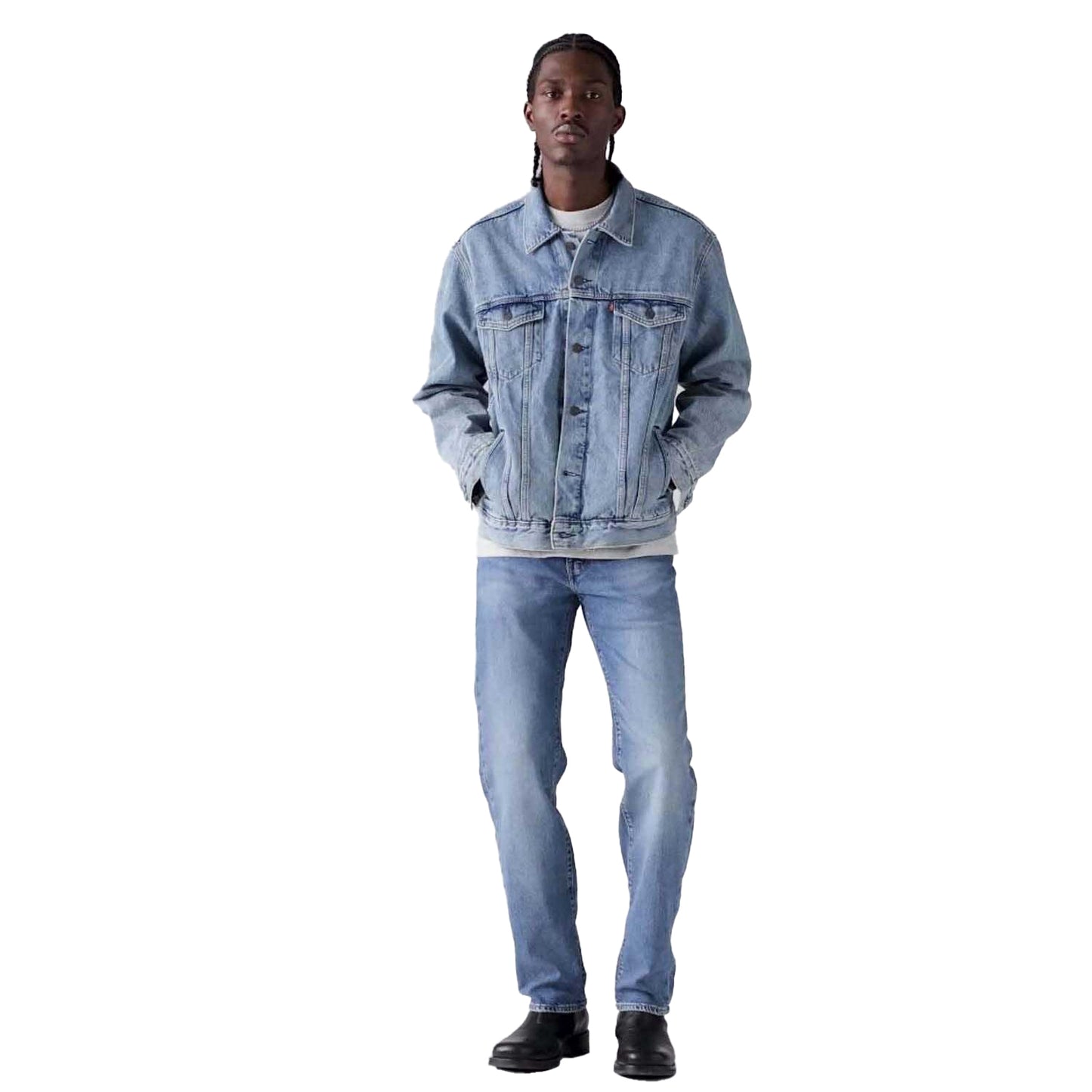 Blue - Pack Shot - Levis Mens 514 Straight Jeans