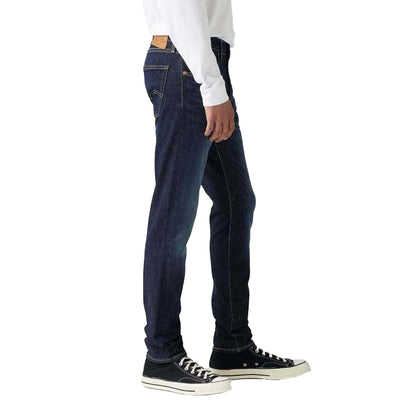 Blue - Side - Levis Mens 512 Tapered Leg Slim Jeans
