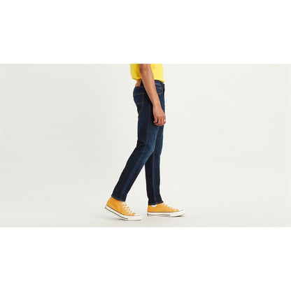 Dark Indigo - Side - Levis Mens 512 Tapered Leg Slim Jeans