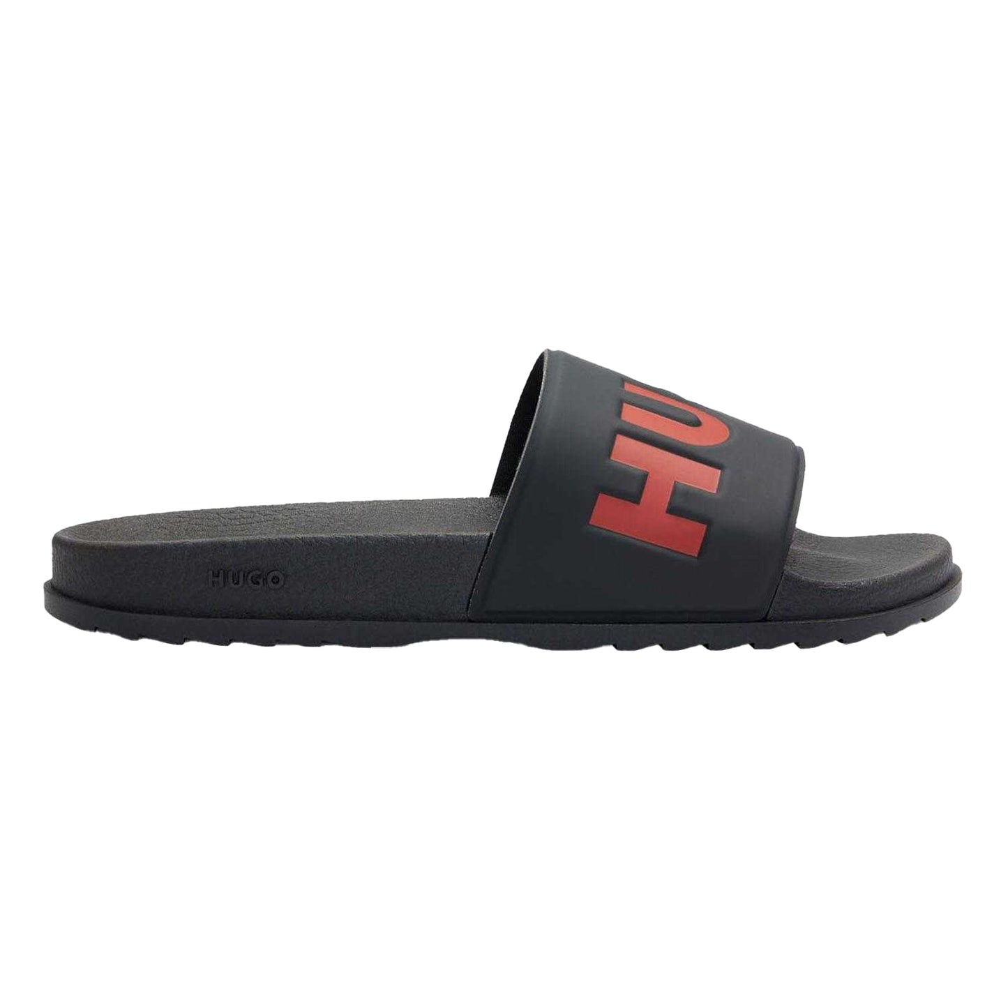 Black - Side - Hugo Unisex Adult Match It Sliders