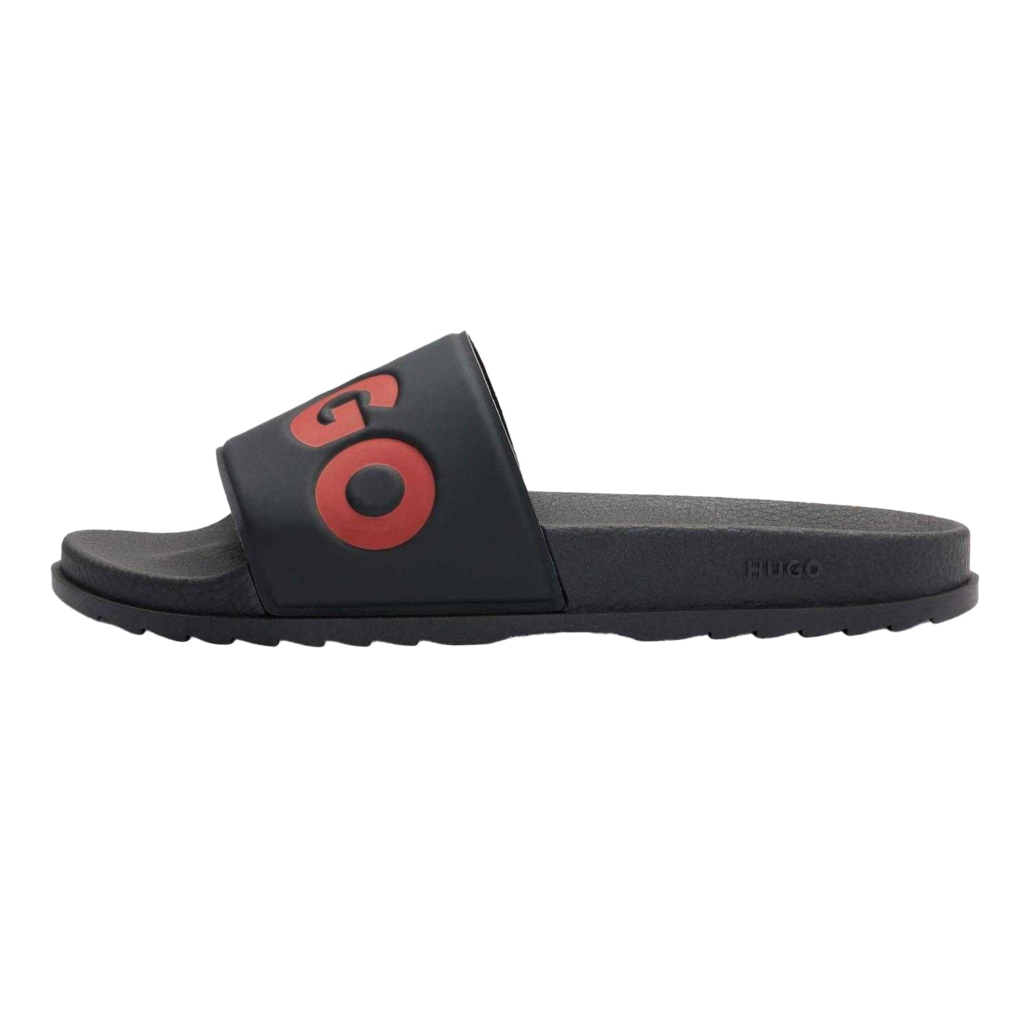 Black - Lifestyle - Hugo Unisex Adult Match It Sliders