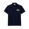 Blue - Front - Lacoste Mens Short-Sleeved Polo Shirt