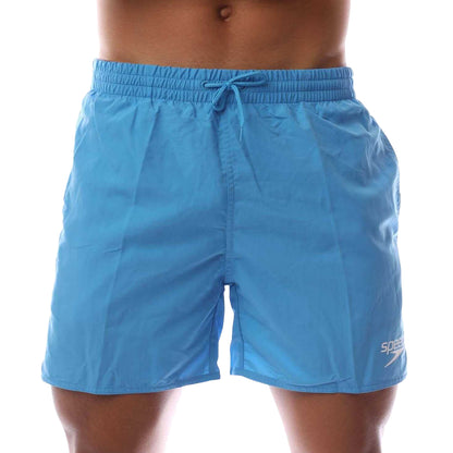 Blue - Front - Speedo Mens Essntl Swim Shorts