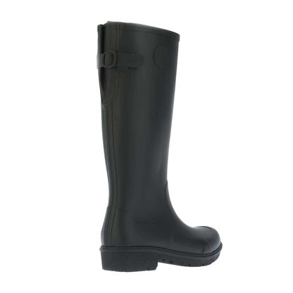 Black - Back - Fit Flop Womens-Ladies Tall Wonderwelly Technology Wellington Boots