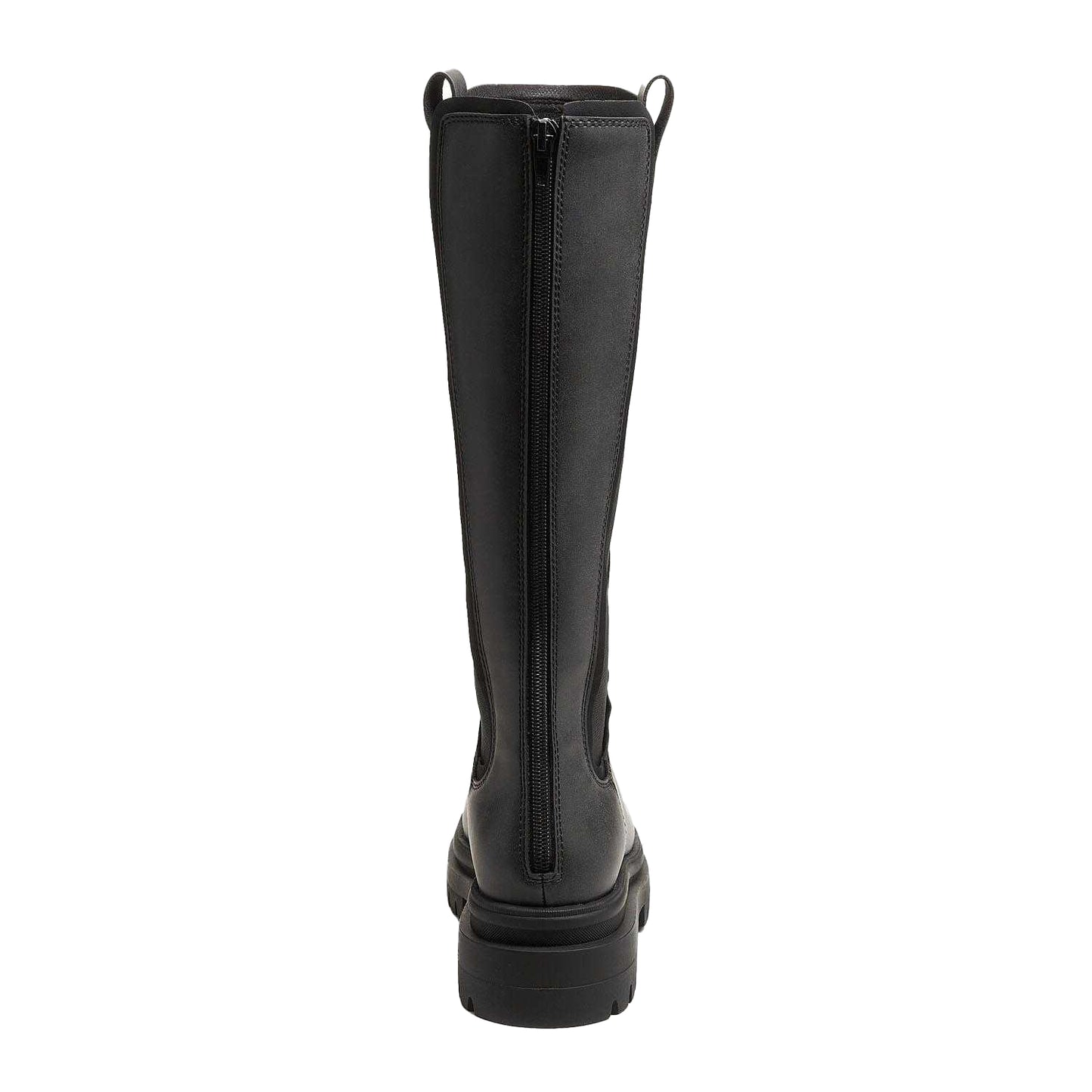 Black - Back - Rocket Dog Womens-Ladies Drea Tall Faux Leather Boots
