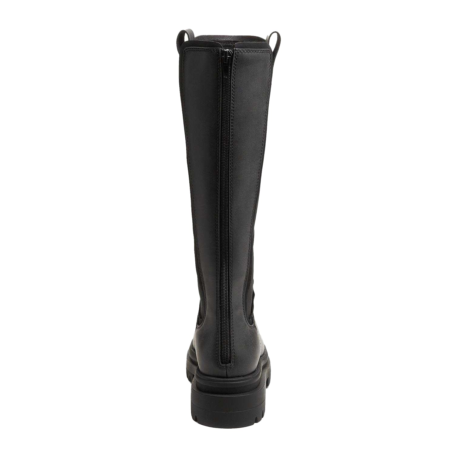 Black - Back - Rocket Dog Womens-Ladies Drea Tall Faux Leather Boots
