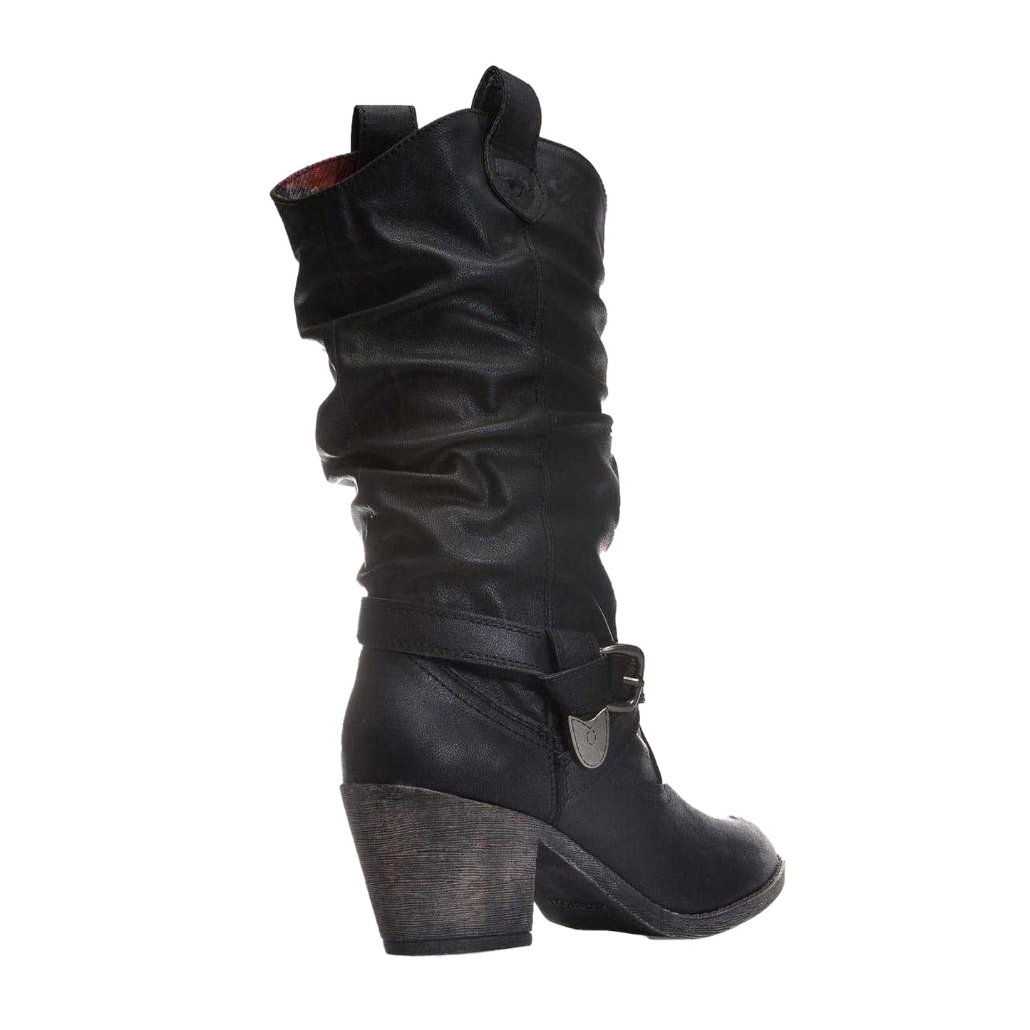 Black - Side - Rocket Dog Womens-Ladies Sidestep Lewis Faux Leather Boots