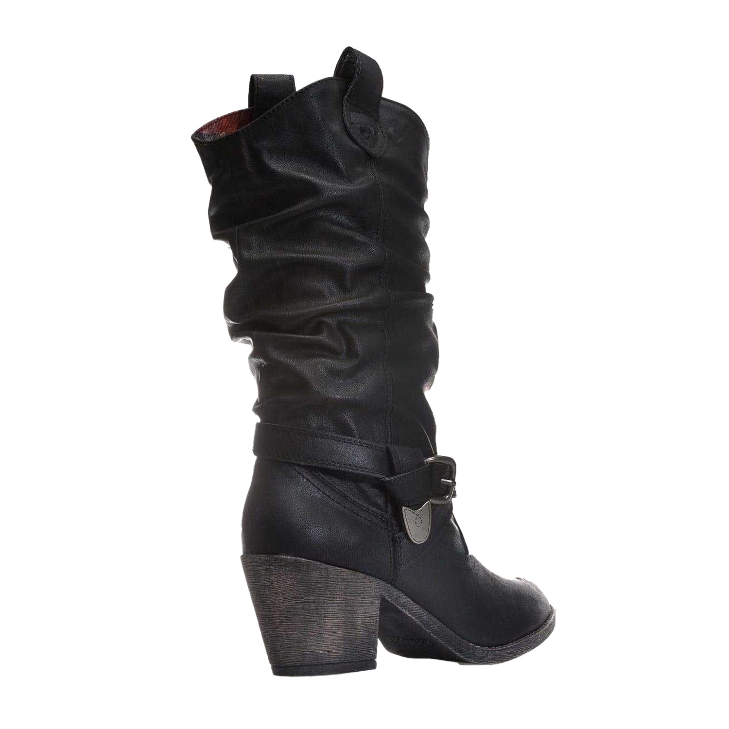 Black - Side - Rocket Dog Womens-Ladies Sidestep Lewis Faux Leather Boots