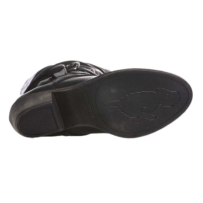 Black - Lifestyle - Rocket Dog Womens-Ladies Sidestep Lewis Faux Leather Boots