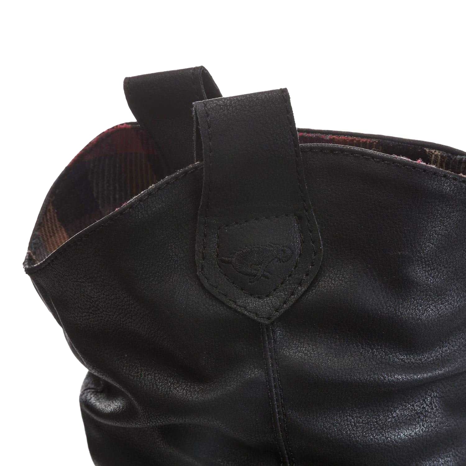 Black - Pack Shot - Rocket Dog Womens-Ladies Sidestep Lewis Faux Leather Boots