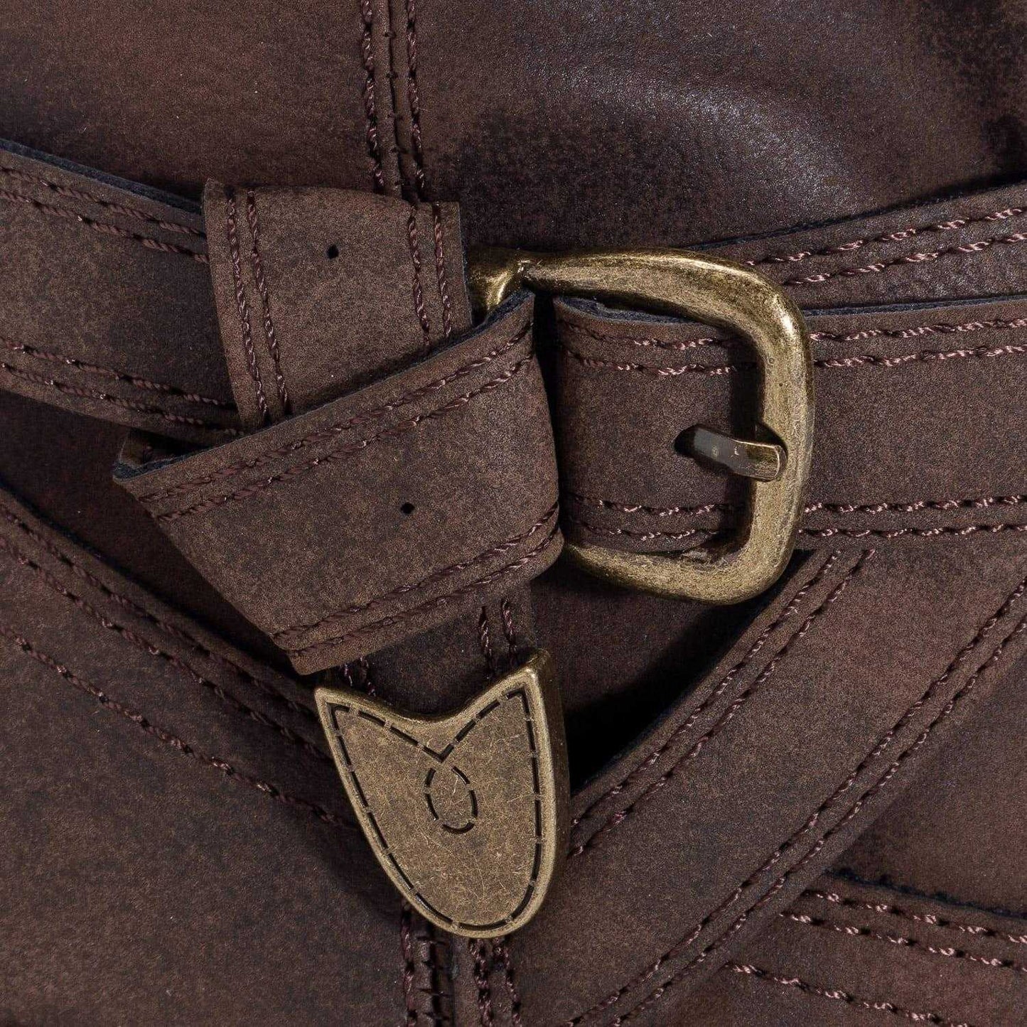 Chocolate - Pack Shot - Rocket Dog Womens-Ladies Sidestep Lewis Faux Leather Boots