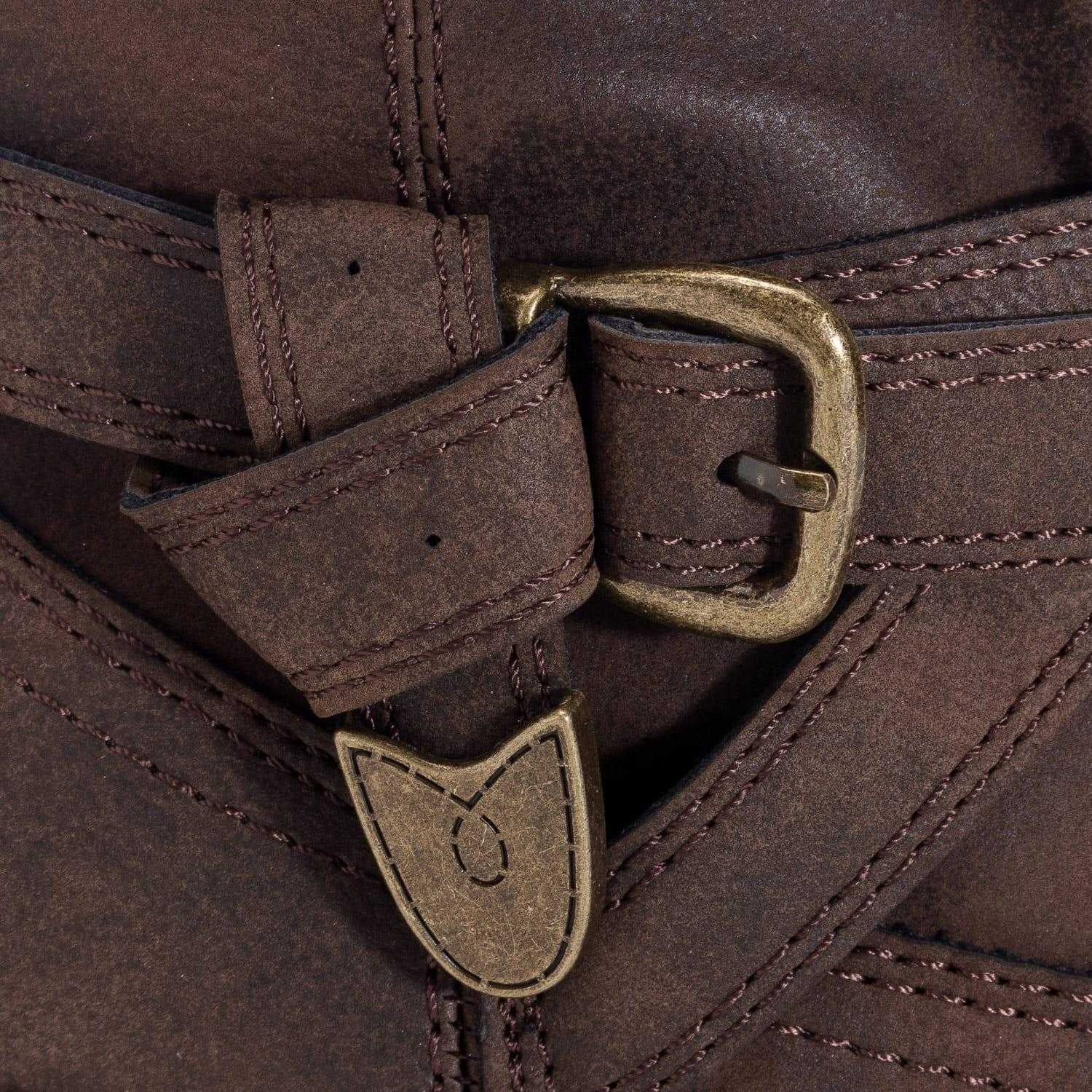 Chocolate - Pack Shot - Rocket Dog Womens-Ladies Sidestep Lewis Faux Leather Boots