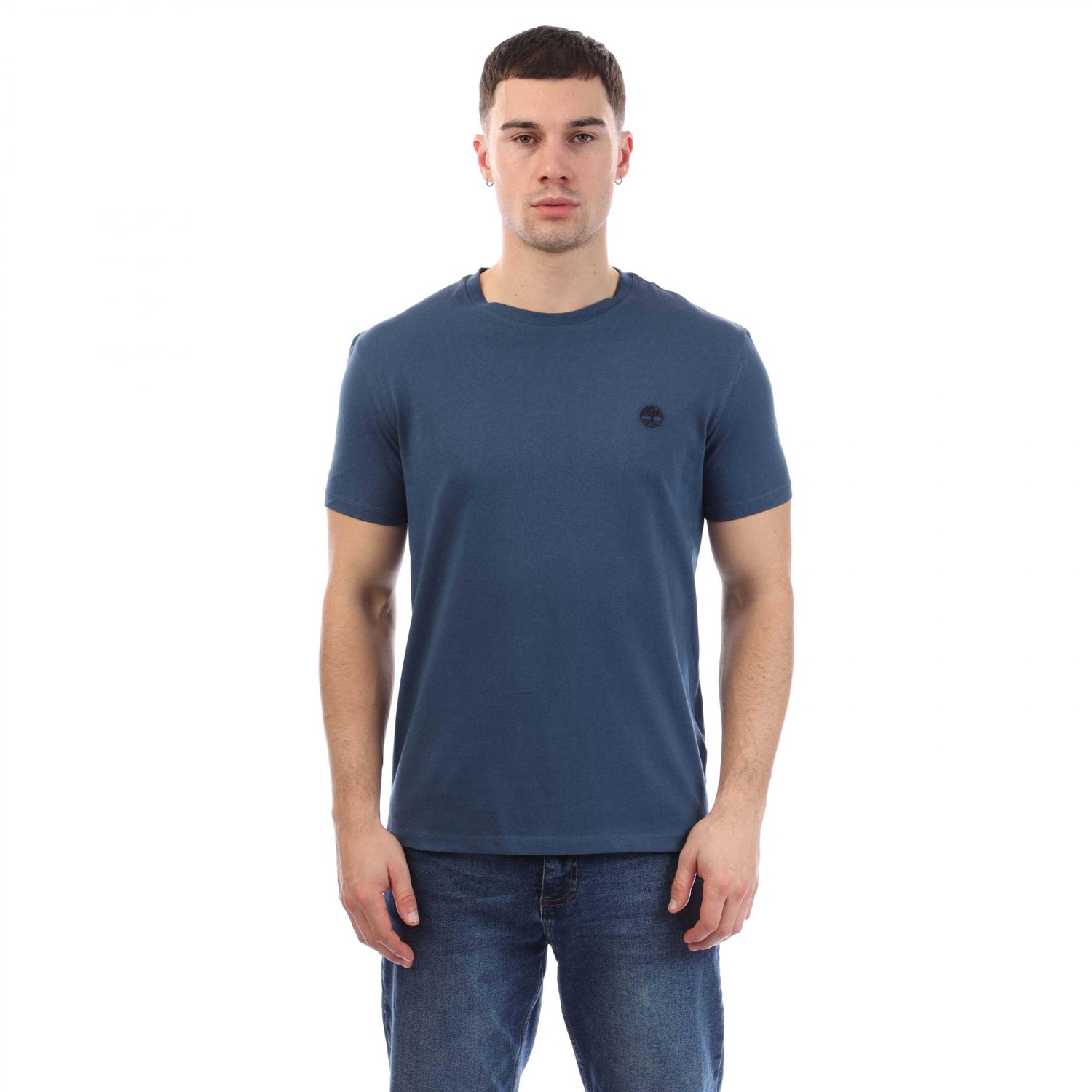 Blue - Front - Timberland Mens Dunstan River T-Shirt