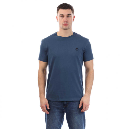 Blue - Front - Timberland Mens Dunstan River T-Shirt