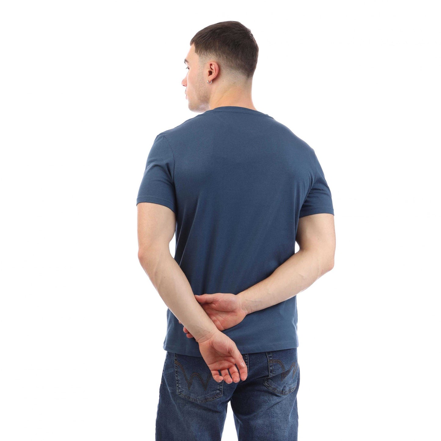 Blue - Back - Timberland Mens Dunstan River T-Shirt