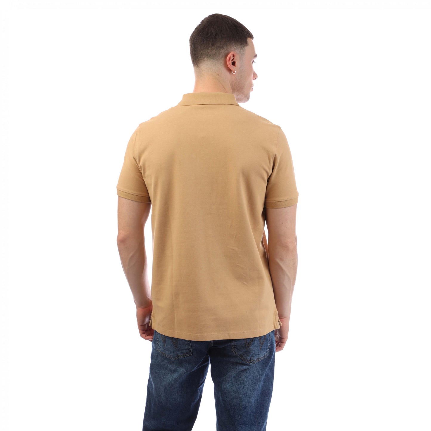 Brown - Back - Timberland Mens Millers River Polo Shirt