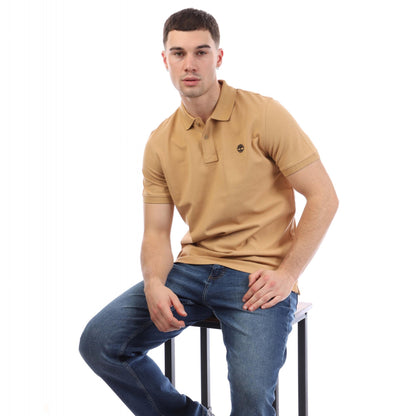 Brown - Lifestyle - Timberland Mens Millers River Polo Shirt