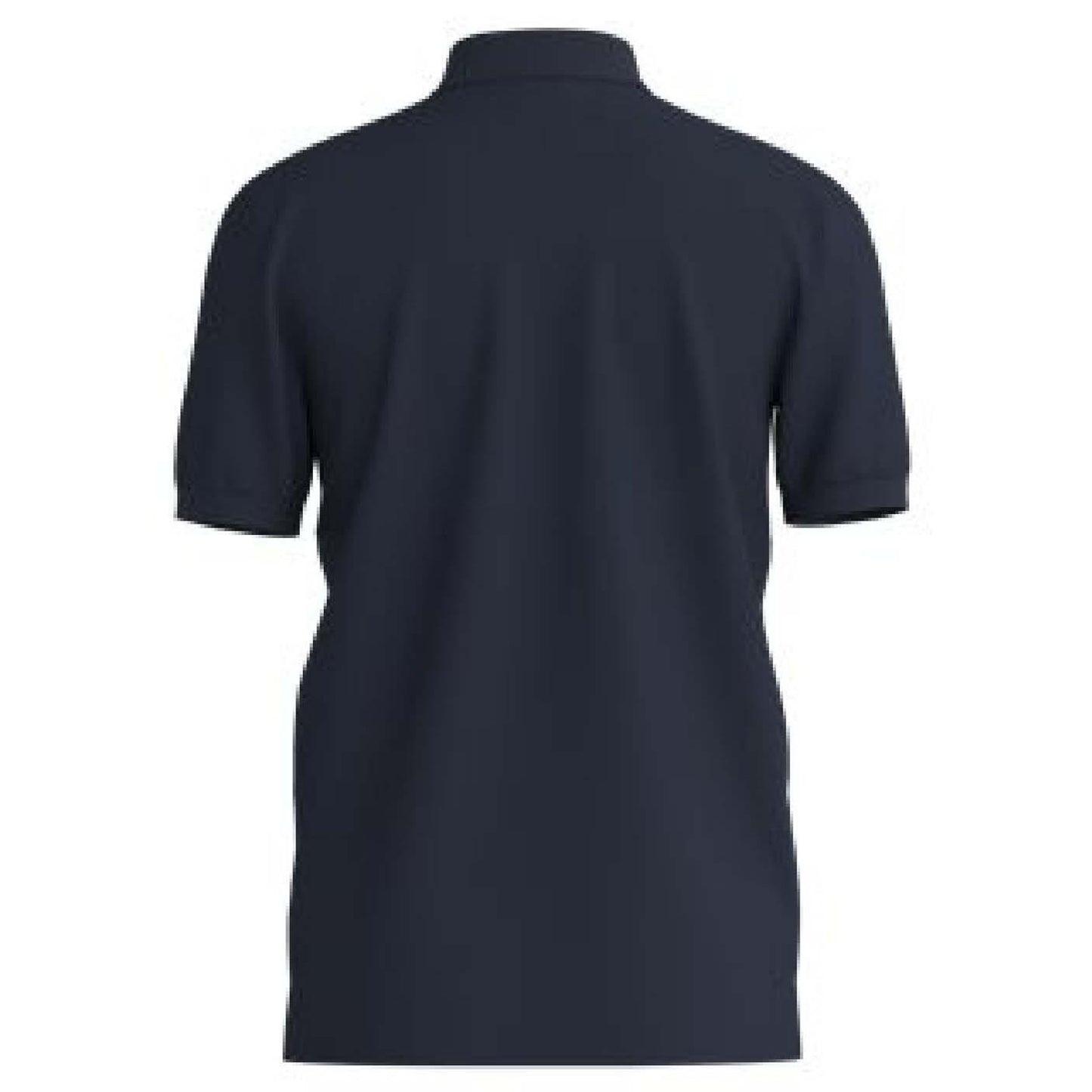 Blue - Back - Hugo Mens Dereso Logo Slim Polo Shirt