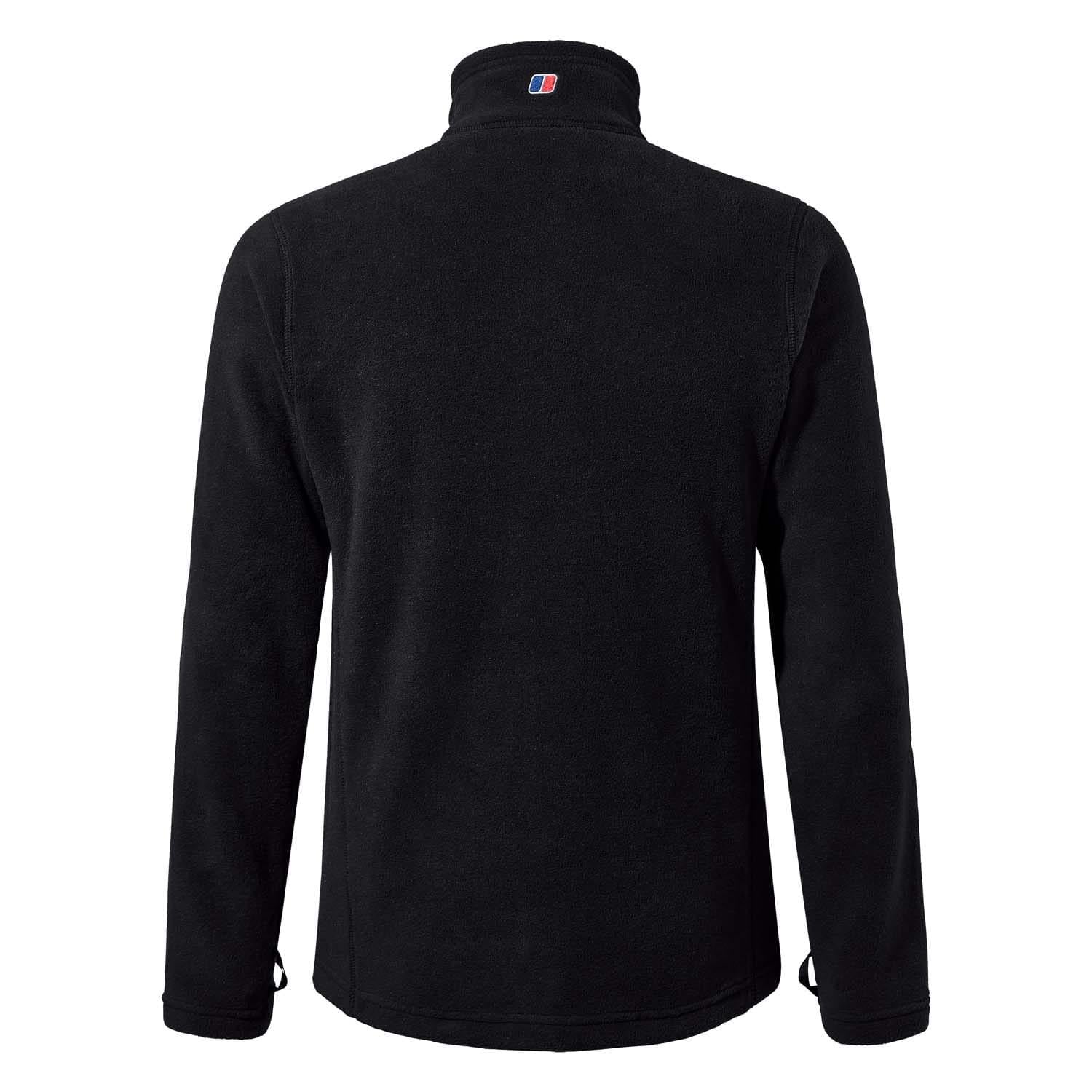 Black - Back - Berghaus Mens Prism InterActive Polartech Fleece Top