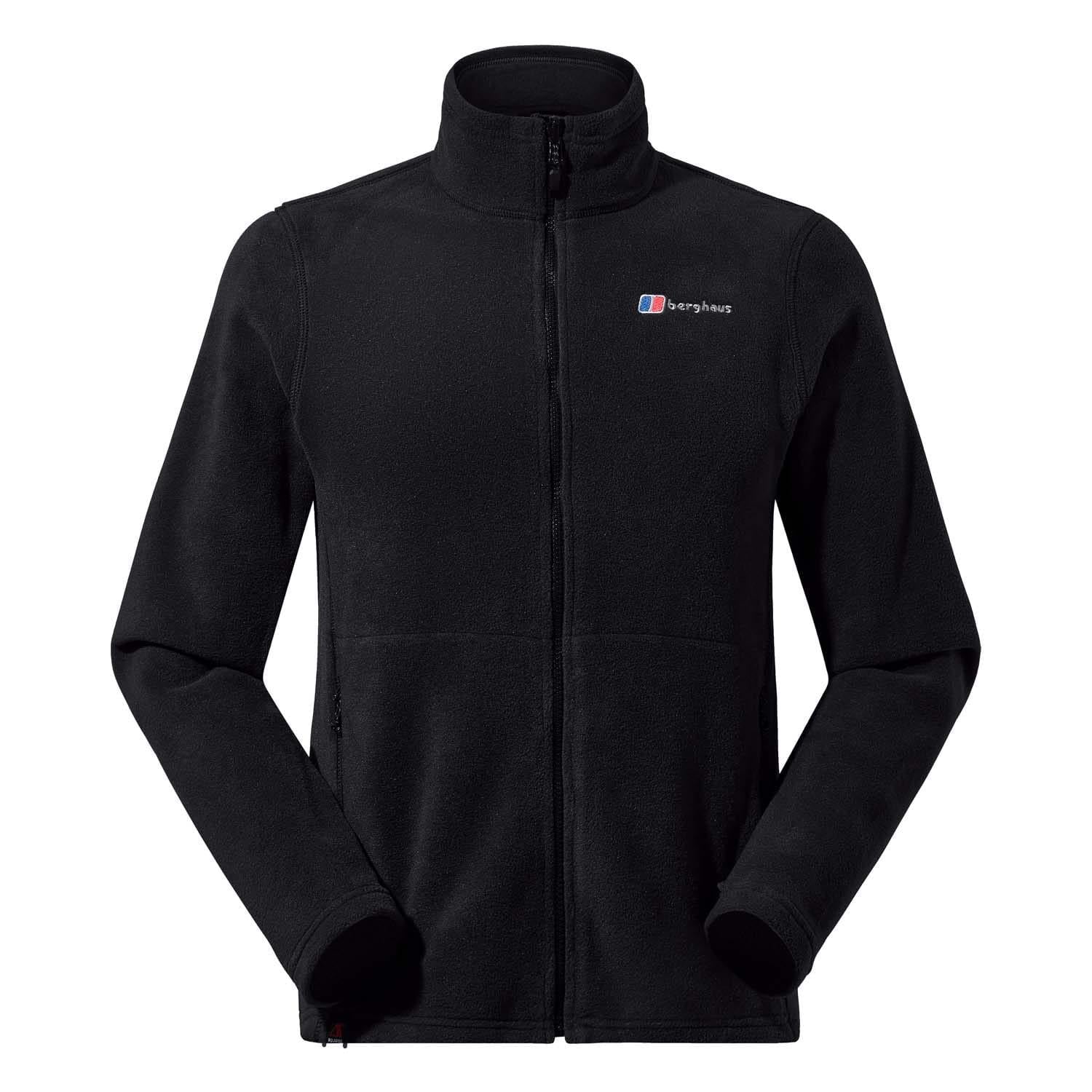 Black - Front - Berghaus Mens Prism InterActive Polartech Fleece Top