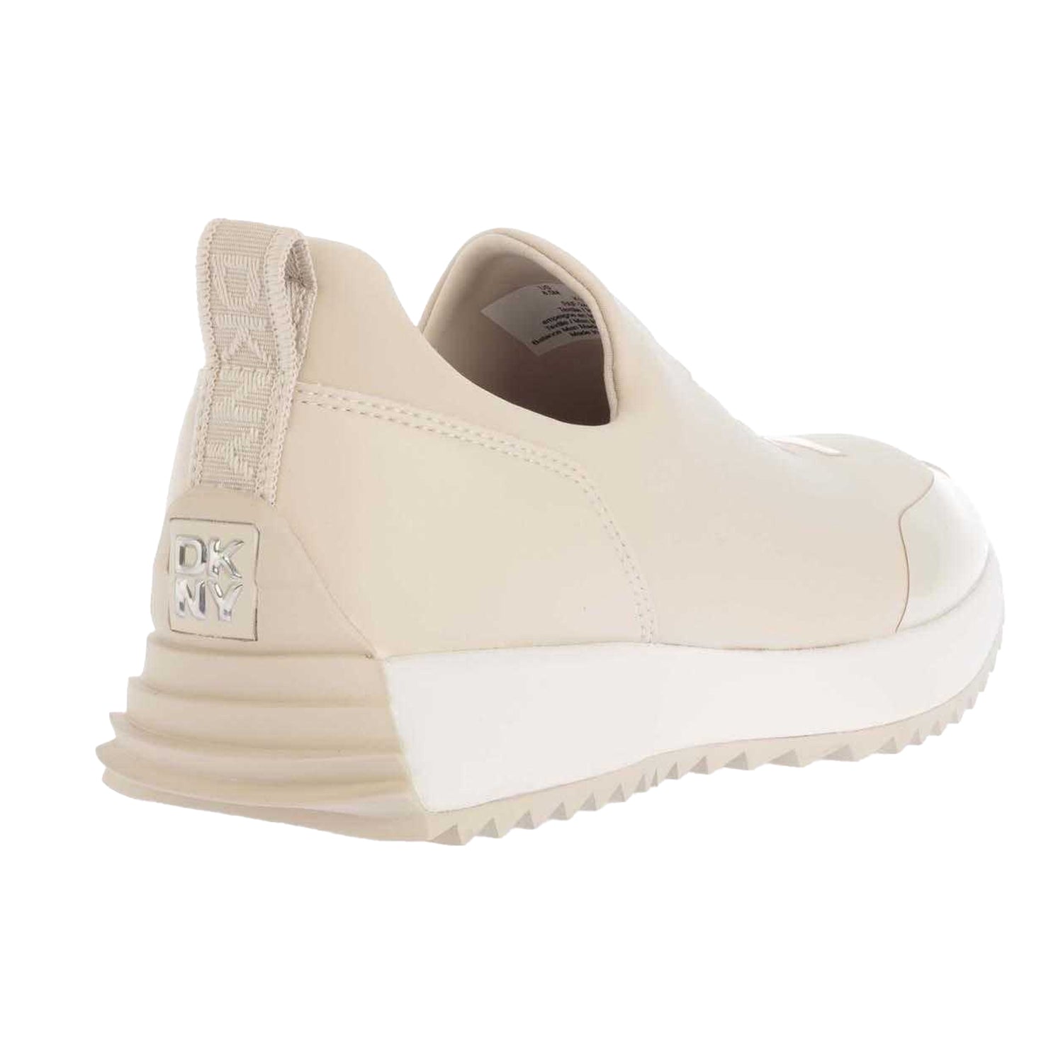 Green - Back - DKNY Womens-Ladies Nallen Slip-on Trainers