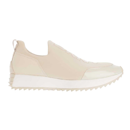 Green - Side - DKNY Womens-Ladies Nallen Slip-on Trainers