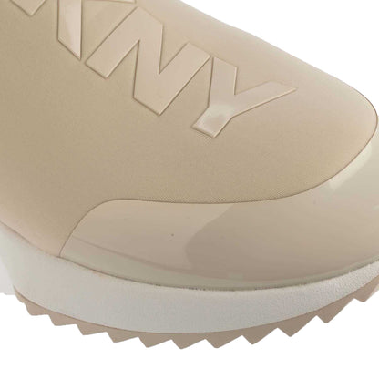 Green - Pack Shot - DKNY Womens-Ladies Nallen Slip-on Trainers