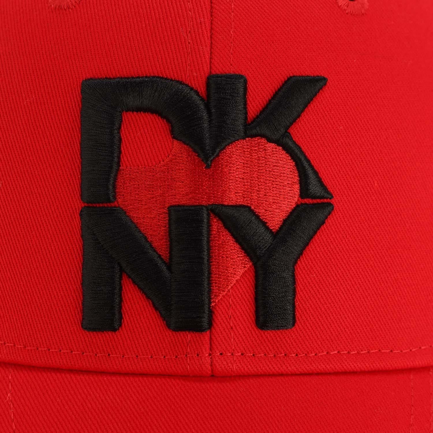 Red-Black - Lifestyle - DKNY Logo Cotton Twill Baseball Cap