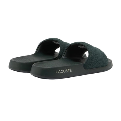 Green - Back - Lacoste Mens Serve 1.0 Sliders