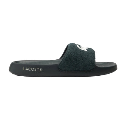 Green - Side - Lacoste Mens Serve 1.0 Sliders
