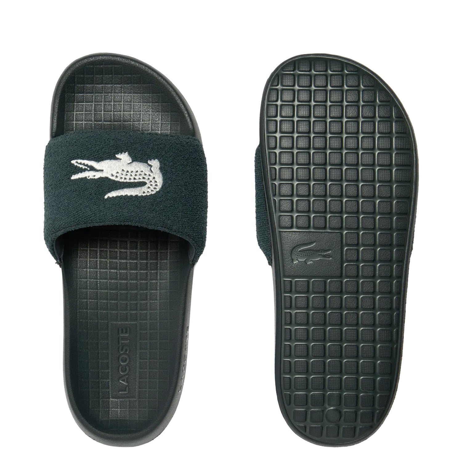 Green - Lifestyle - Lacoste Mens Serve 1.0 Sliders