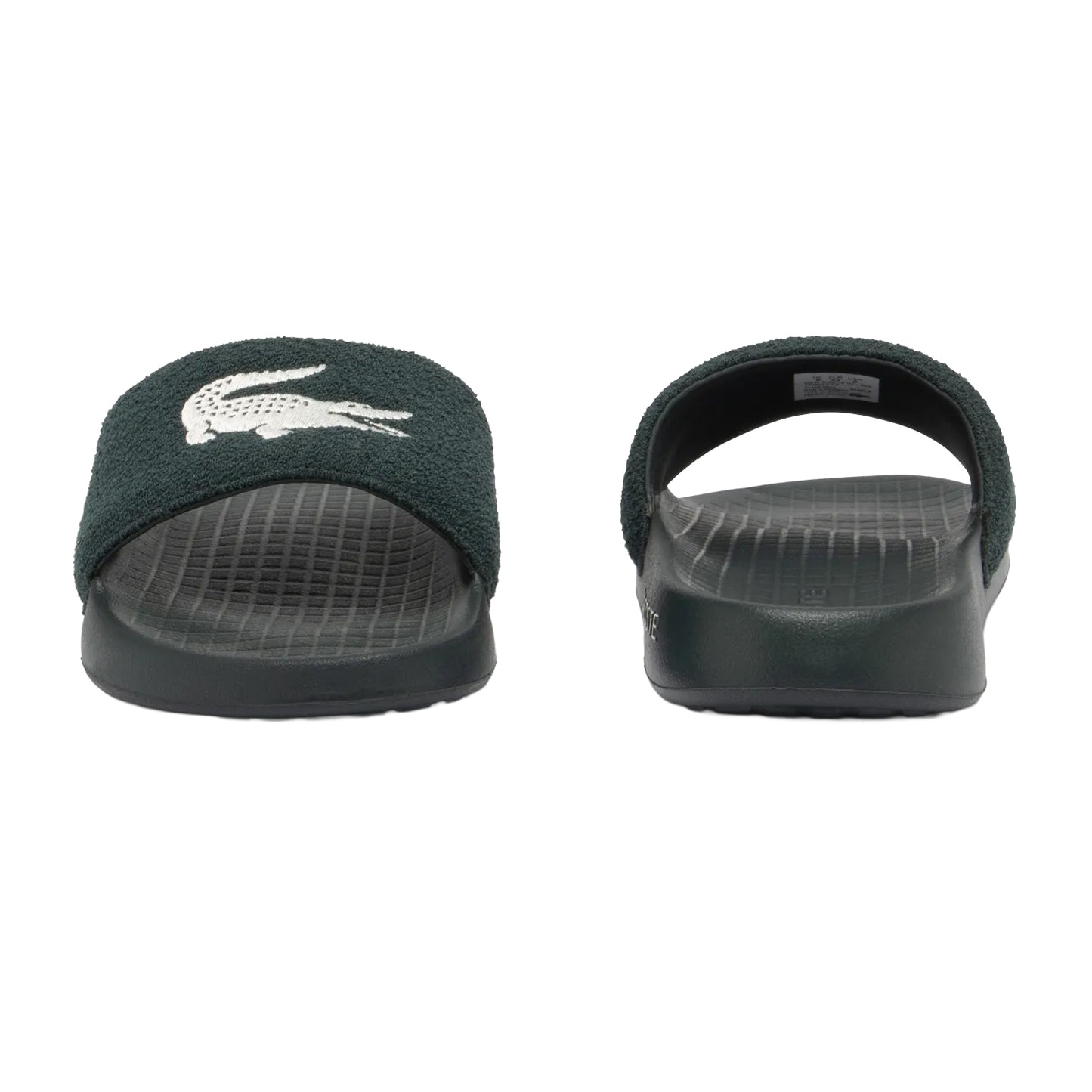 Green - Pack Shot - Lacoste Mens Serve 1.0 Sliders