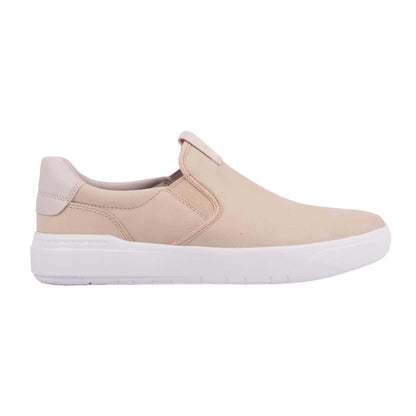 Beige - Side - Timberland Mens Seneca Bay Suede Trainers