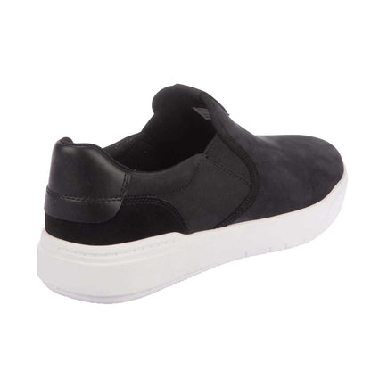 Black - Back - Timberland Mens Seneca Bay Suede Trainers